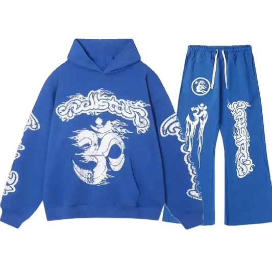 Hellstar Records Blue Yoga Tracksuit