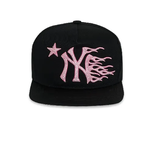 Hellstar NY Snapback Hat Black