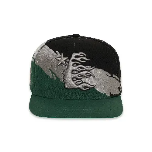 Hellstar Paintbrush Black and Green Hat