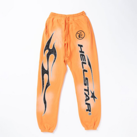Hellstar Sweatpants Fire Orange