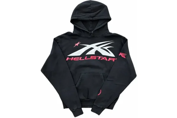Hellstar Sport Black Logo Hoodie