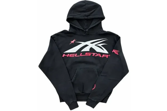Hellstar Sport Black Logo Hoodie