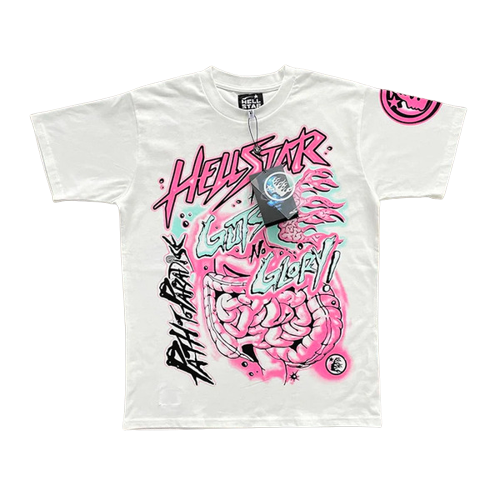 Hellstar No Guts No Glory T-Shirt White