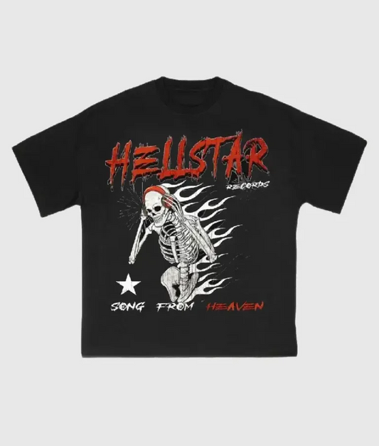Hellstar Records Song From Heaven T-Shirt Black