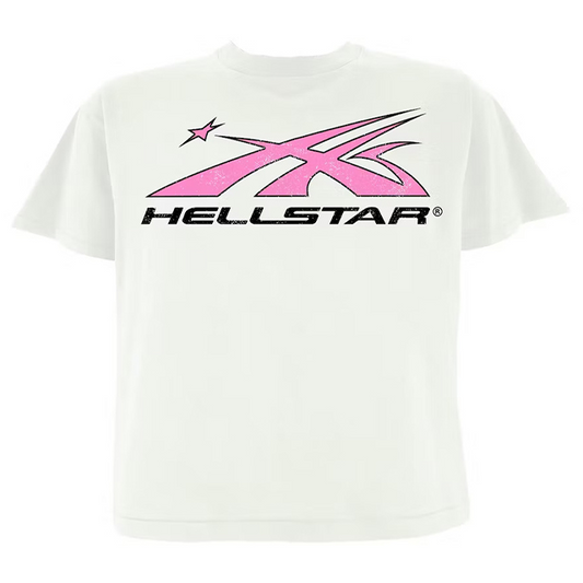 Hellstar Sport Logo T Shirt White